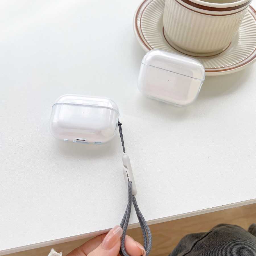 Фотография №2 товара Прозрачный мягкий чехол из ТПУ для наушников Airpods 4 3