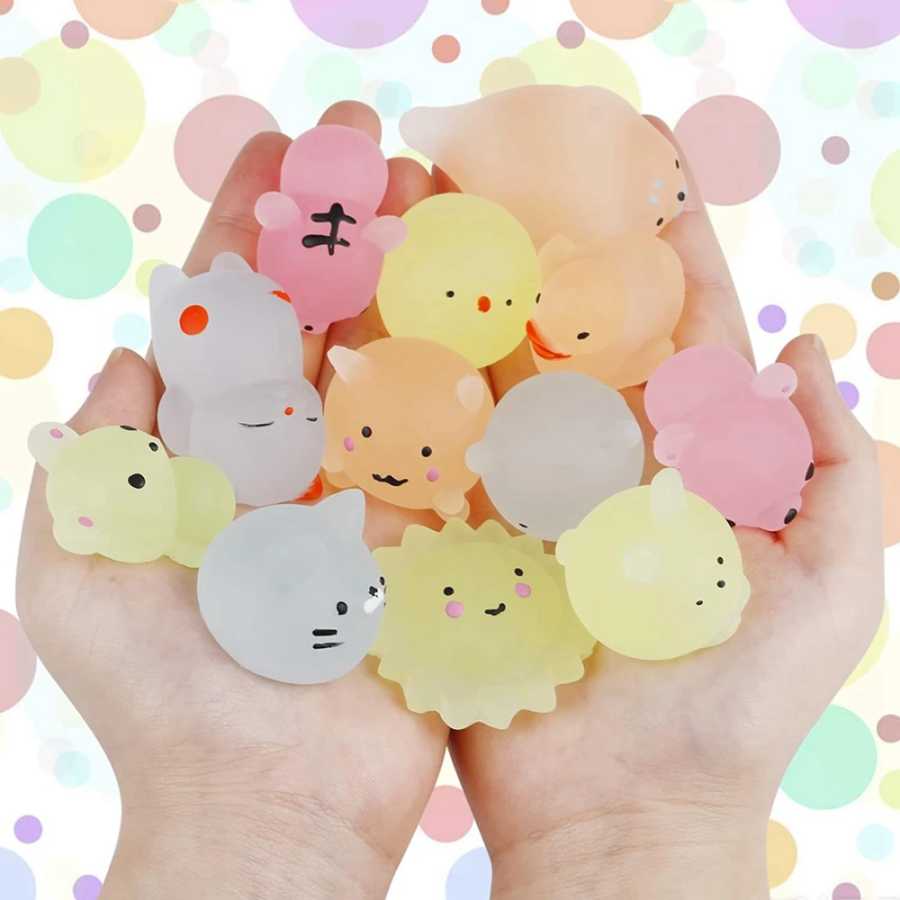 Фотография №3 товара 12/36 шт. для детей Kawaii животные Squishies Mochi мягкие игрушки