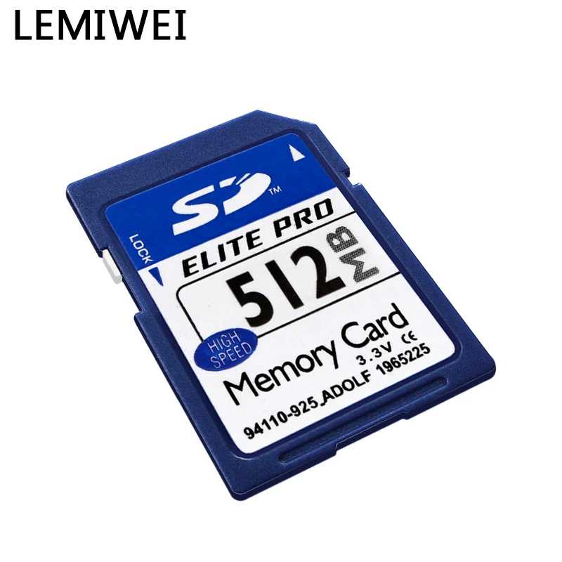 Фотография №3 товара SD-карта LEMIWEI 128 МБ, 256 МБ, 512 МБ, 1 ГБ,