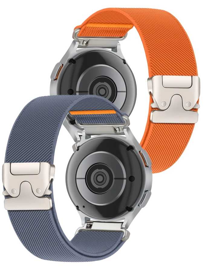 Ремешки 20 мм и 22 мм для Samsung Galaxy Watch 7/FE/6/5/pro/4/Classic, металлический парашютный браслет, ремешок для Huawei GT Runner 2, GT 5, 6. Аксессуары для часов