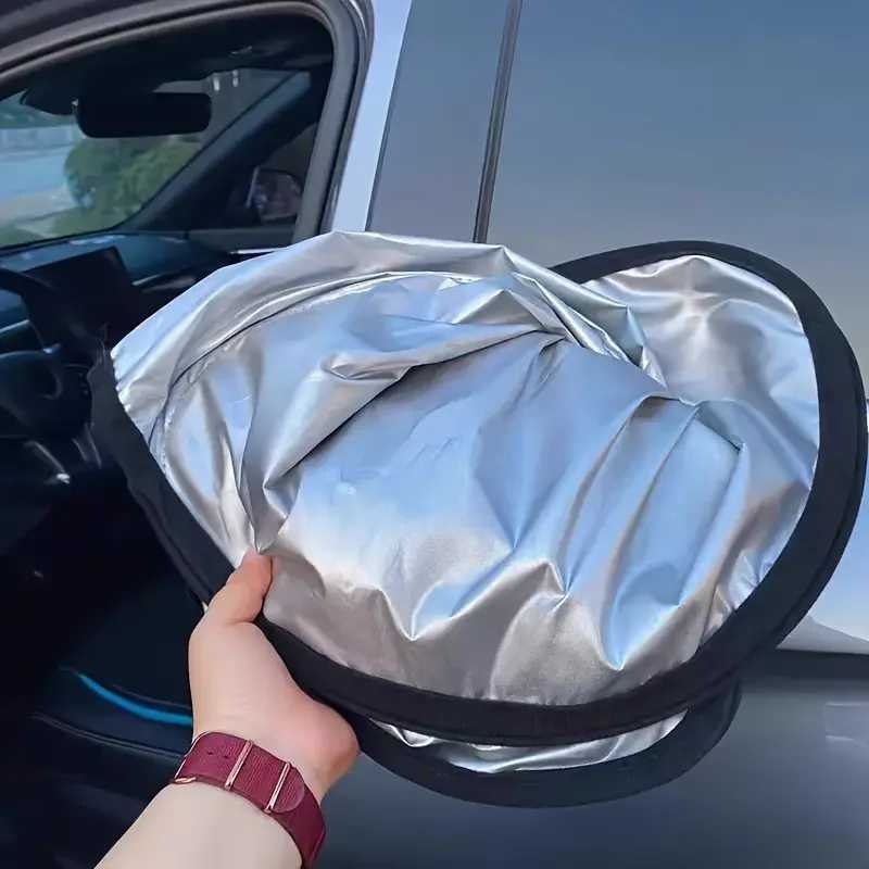 Складной автомобильный солнцезащитный козырек на окно, солнцезащитный козырек, козырек на лобовое стекло, защита от ветрового стекла, автозащита от ультрафиолета, аксессуары для стайлинга Внешние аксессуары