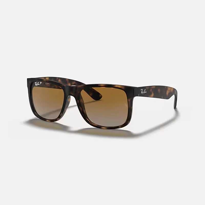 Оригинальные солнцезащитные очки Rayban Classic RB4165 JUSTIN, унисекс, квадратные, винтажные, поляризованные, в коробке. Очки и аксессуары