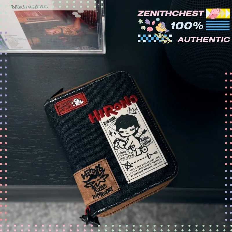 Обложка для паспорта Authenti POP MART Hirono Echo Serise Модные и модные периферийные подарки Практичные и модные Модная слепая коробка