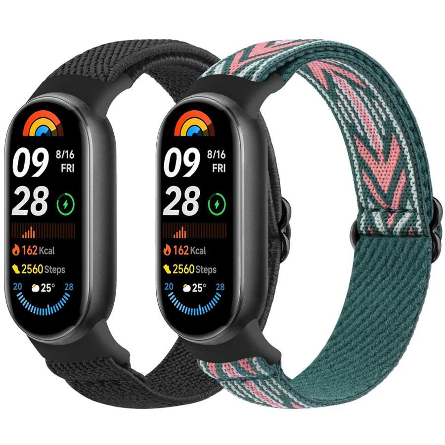 Нейлоновый ремешок-петля для Xiaomi Smart Band 9 8, сменный ремешок для часов NFC, эластичный браслет для Xiaomi Smart Band 9 8, браслет Correa Умная электроника