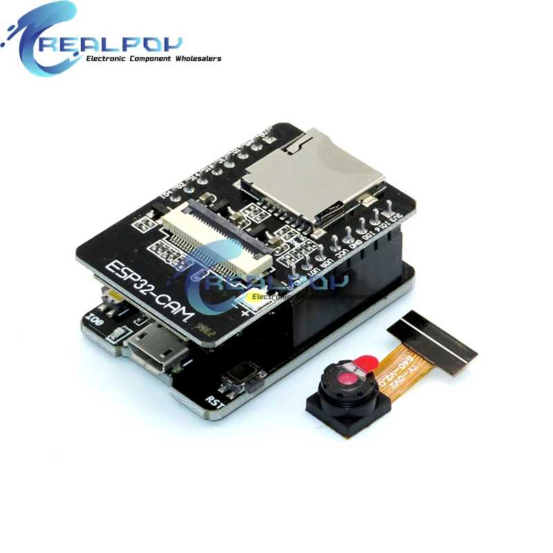 Фотография №1 товара Модуль Wi-Fi ESP32-CAM с антенной 2.4G, плата разработки ESP32 для