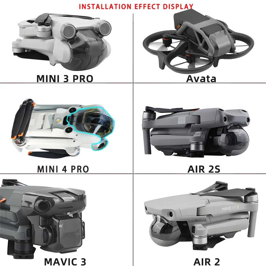 Фотография №1 товара Защитная пленка для Mavic Mini Gimbal для DJI Avata 2