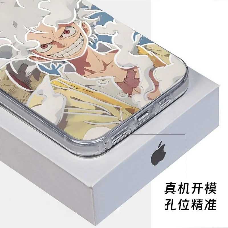 Фотография №3 товара Чехол для телефона 3D One Piece Luffy Nika Man для