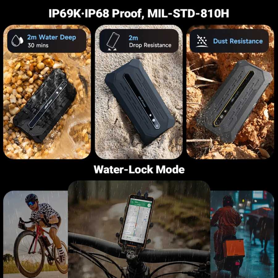 Фотография №5 товара Прочный смартфон Global Ulefone RugKing 2 Pro 4G AI Android