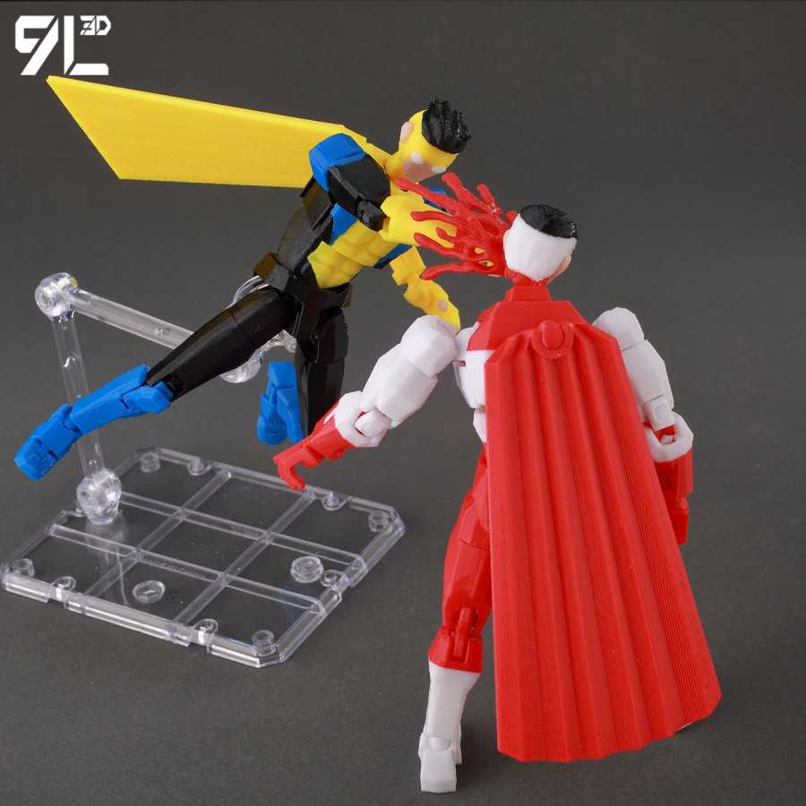 Фотография №3 товара Коллекционная фигурка Дэрила Диксона 9L3D Invincible Slayer Lucky13, многосуставная модель-игрушка