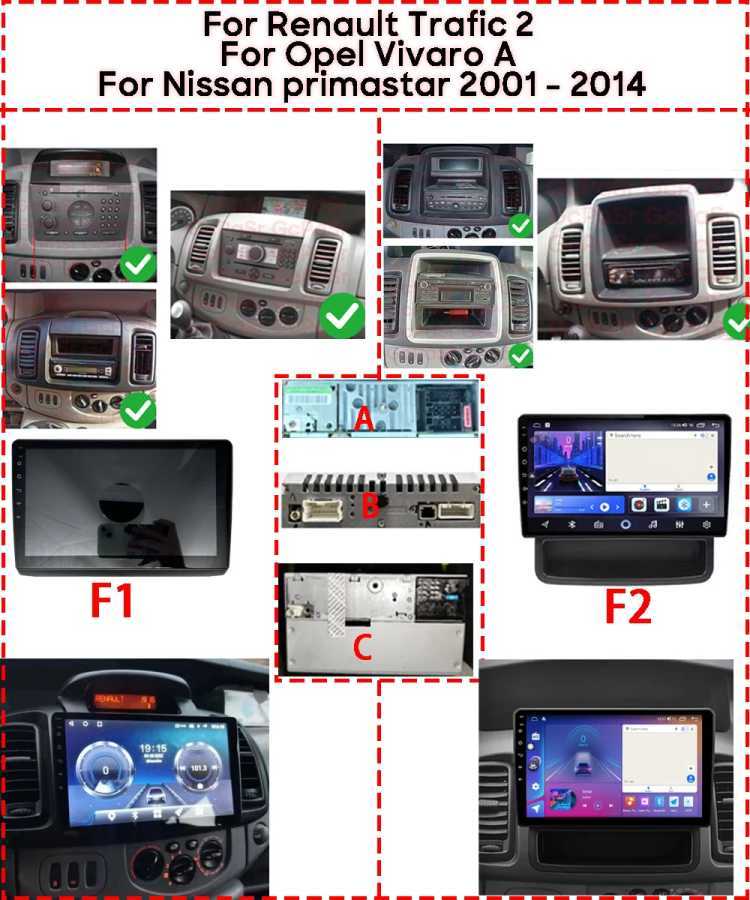 Фотография №1 товара Автомагнитола для Renault Trafic 2, Opel Vivaro A, Nissan Primastar