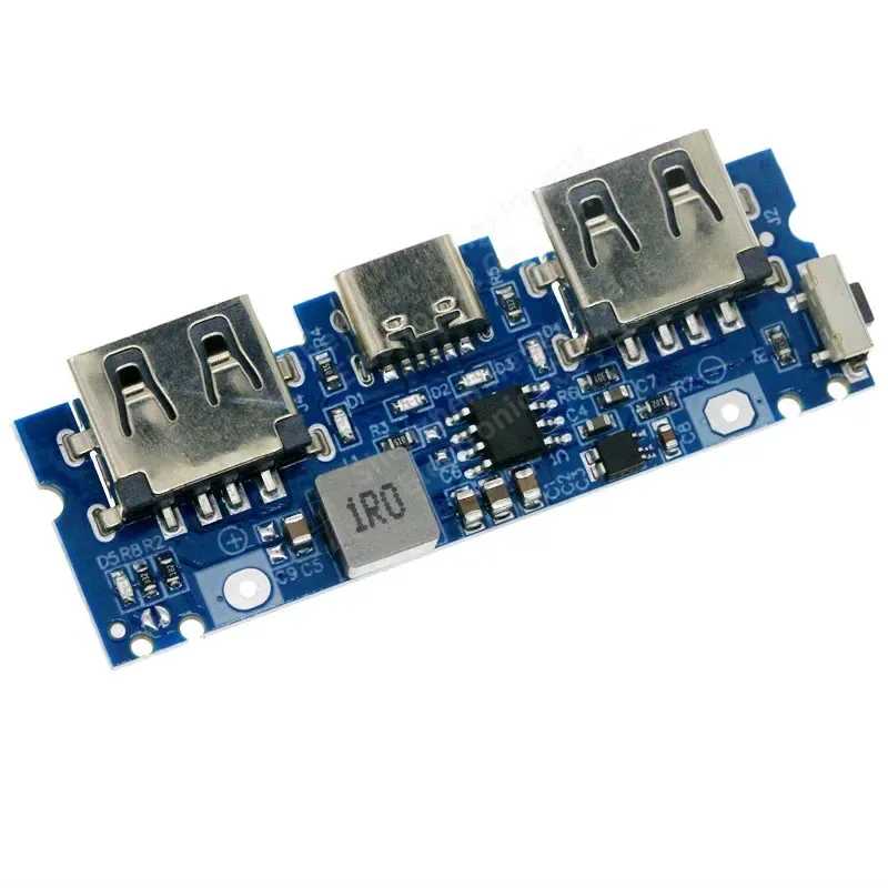 Фотография №3 товара 1-20 штук H.X.Y Micro/Type-C USB 5V 2.4A Двойная USB-плата зарядного