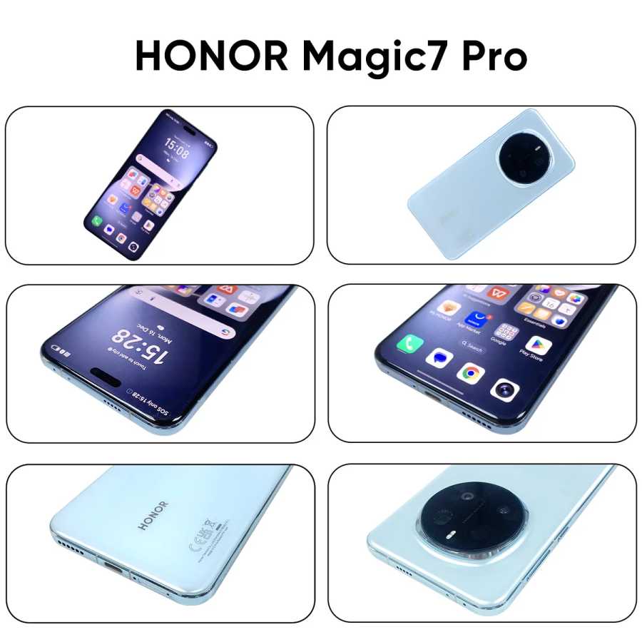 Фотография №1 товара Глобальная версия HONOR Magic7 Pro 5G Смартфон 6,8 дюйма 120