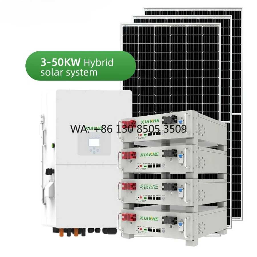 Горячая распродажа: Гибридная солнечная система Off-Grid 5 кВт, 10 кВт, 20 кВт, 30 кВт, 10 кВА &mdash; комплексное решение для всего дома Электрика