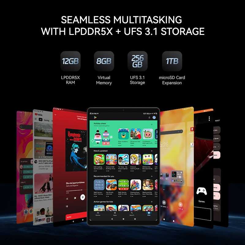 Фотография №3 товара Игровой планшет ALLDOCUBE iPlay 70 mini Ultra, 8,8 дюйма, 2,5