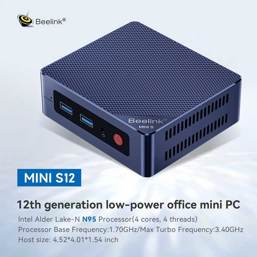 Фотография №2 товара Beelink Mini S13 Intel Twin Lake N150 S12 Pro N100