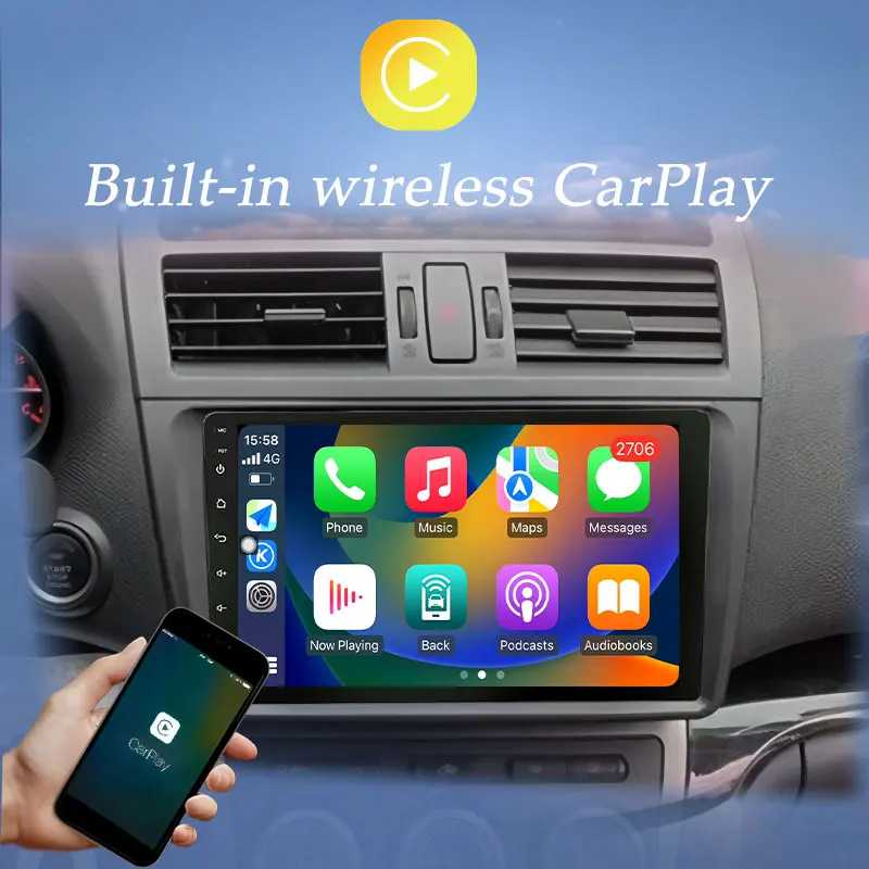 Фотография №2 товара Экран QLED для Chevrolet Spark M300 2009-2016 CarPlay Автомобильный радиоприемник