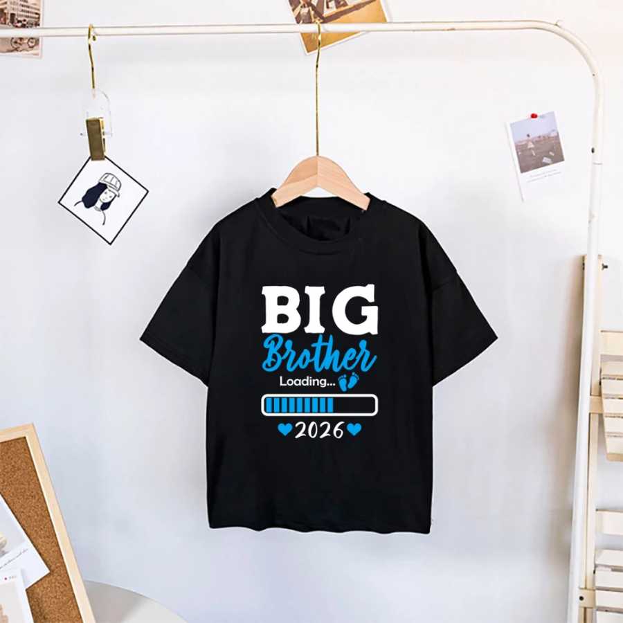 Фотография №3 товара Детские рубашки с принтом Big Brother Est 2026, новая детская