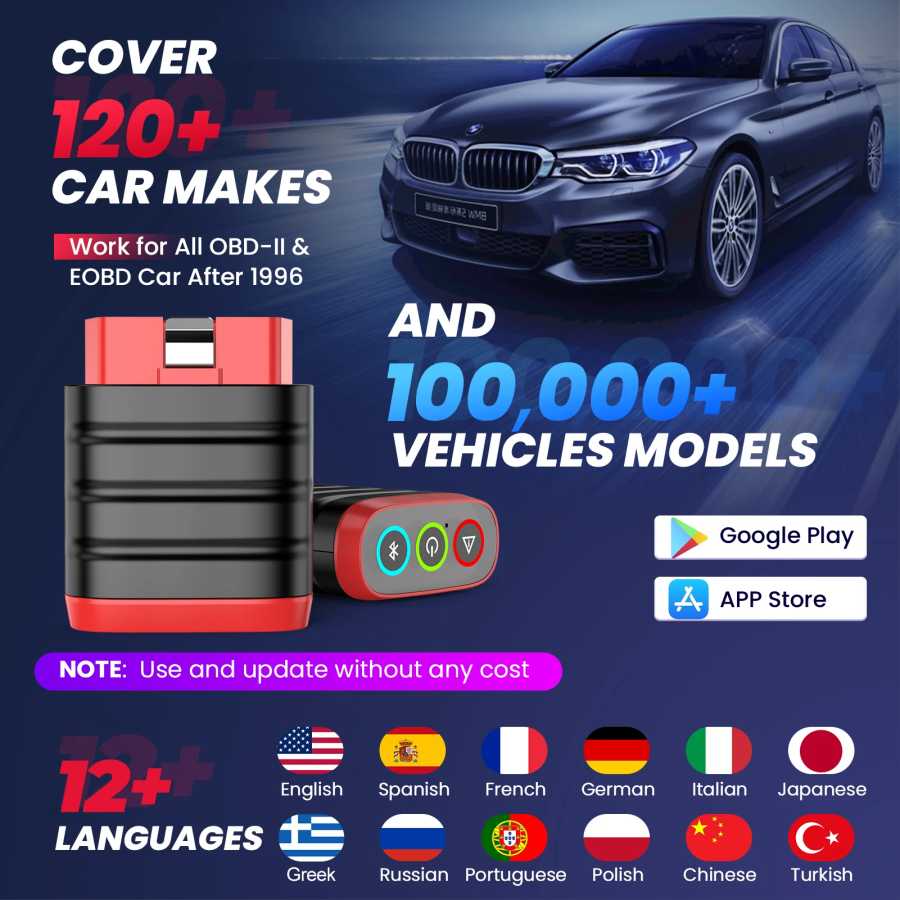 Фотография №5 товара THINKCAR THINKDIAG MINI Obd2 сканер для Auto Full Obd 2-функциональная