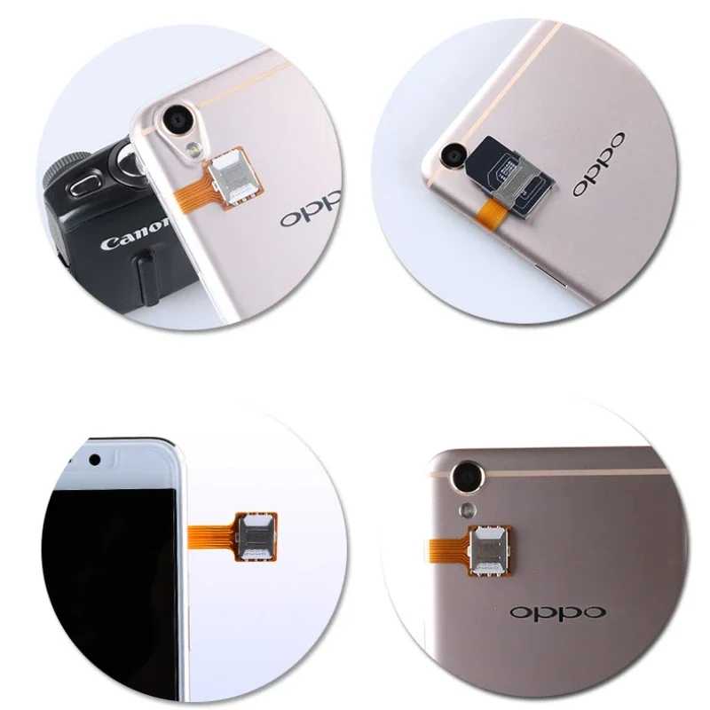 Фотография №3 товара Адаптер для карты расширения Dual SIM Micro SD Практичный универсальный