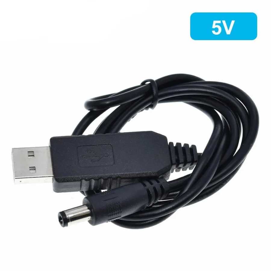 Фотография №3 товара Кабель питания USB DC 5V-12V 9V 5.5*2.1мм для роутера, Wi-Fi