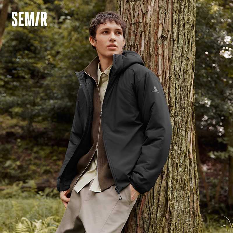 Фотография №1 товара Хлопковое пальто Semir, мужская теплогенерирующая верхняя одежда из технического хлопка,