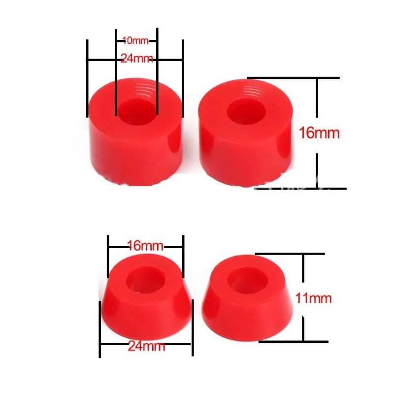 Фотография №2 товара 4 шт./комплект, втулки для скейтборда, грузовика