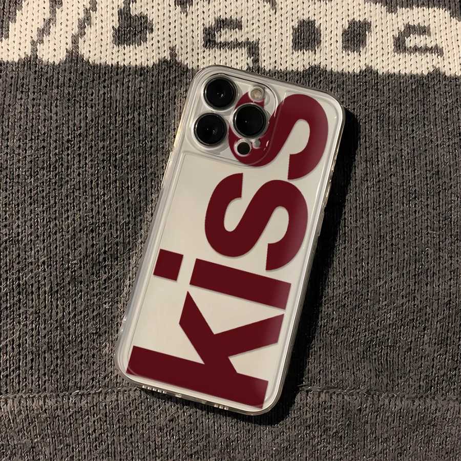 Фотография №4 товара Чехлы для телефонов Kiss English для iPhone 17, 16, 15,