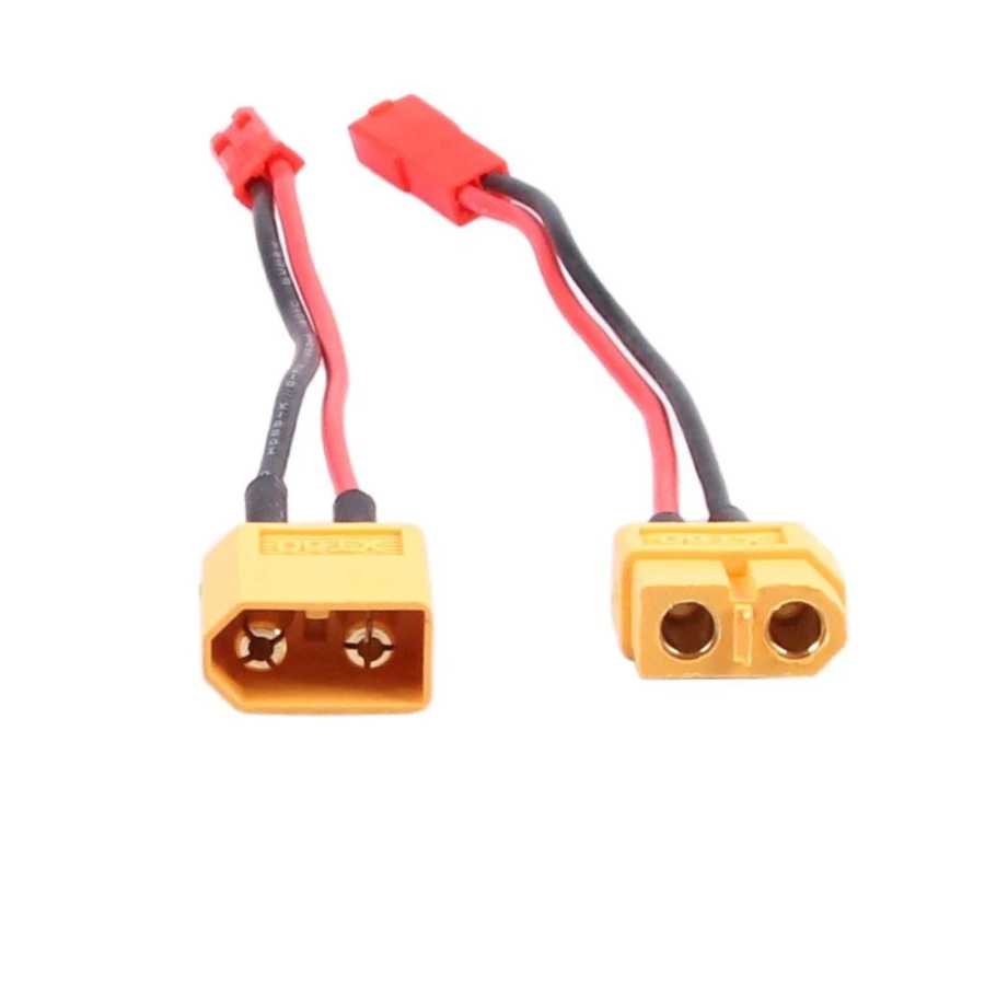Фотография №2 товара 10 см кабель-адаптер для аккумулятора RC XT60 XT30 T-Plug к