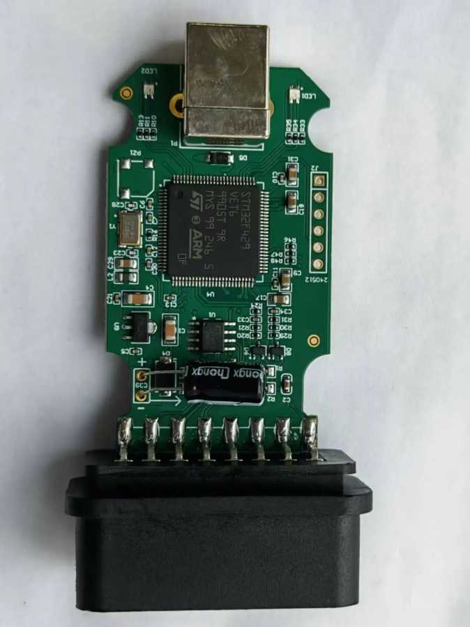 Фотография №4 товара Диагностический сканер VCDSV25.3 OBD2 OEM REAL V2 с кабелем HEX