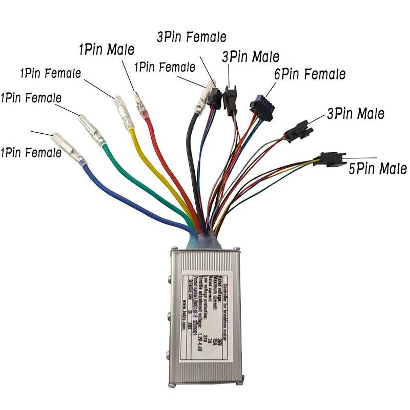 LSW831-83-1F Контроллер Lsdzs (по индивидуальному заказу) для бесщеточных двигателей 36 В 15 А Складной электрический велосипед Доступ к электронному велосипеде Синусоидальный скутер Велоспорт