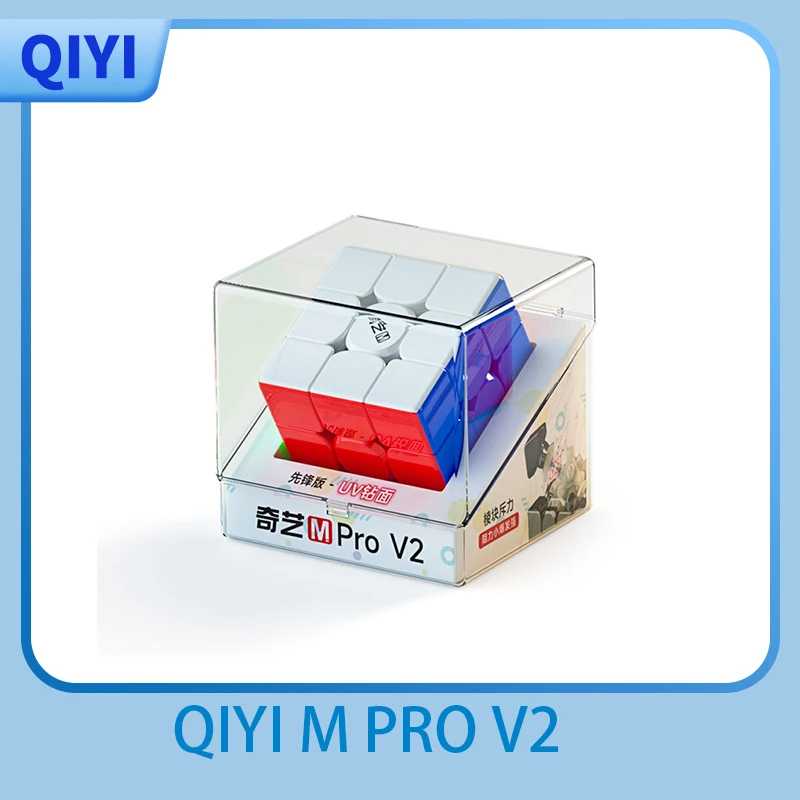 JudyCube QiYi M Pro V2 Pioneer UV 3X3 Магнитный магический куб Speed Cube Fidget Toys Qiyi 3x3 M pro флагман Cubo Magico Puzzle Игры и головоломки