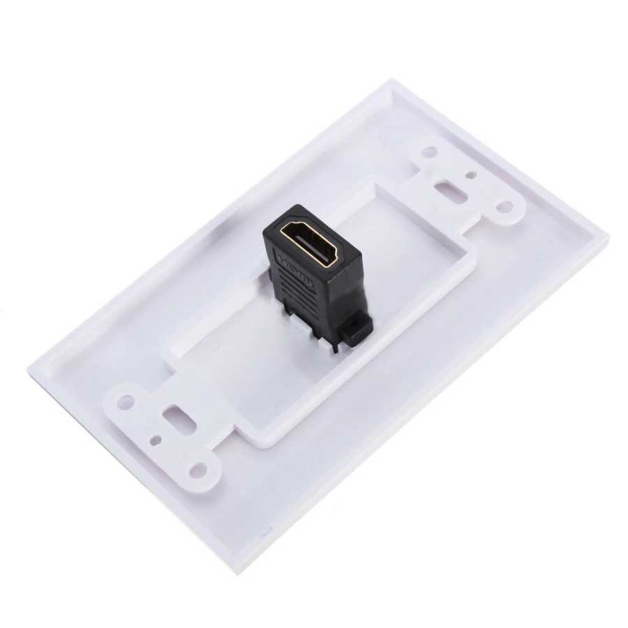 Фотография №3 товара Новая настенная панель HDMI с 1 портом, крышка панели, соединитель,