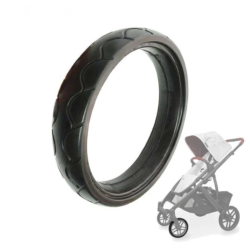 Передняя колесная шина для детской коляски серии Uppababy Vista, полиуретановая шина, бескамерная детская коляска, внешняя крышка, детская коляска, аксессуары для детских колясок Детские коляски и аксессуары