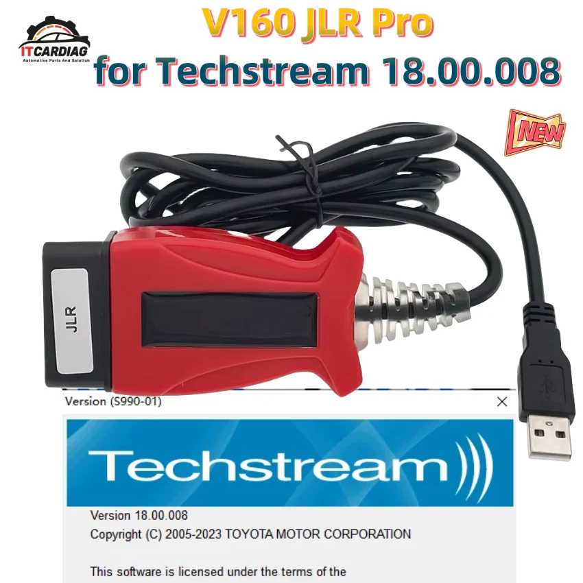 Mongoose V160 JLR Pro для Volvo 2014D и Toyota TIS Techstream 16.20.023 OBD2 сканер с поддержкой JLR V160 SDD PRO лучше, чем MINI VCI Инструмент для ремонта автомобилей