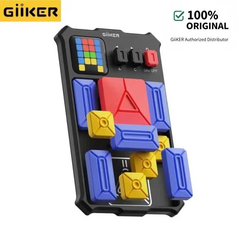 Умная головоломка Giiker Super Slide Huarong Road | Игрушка для тренировки мозга для детей: более 500 уровней сложности | Новинка 2026 Игры и головоломки