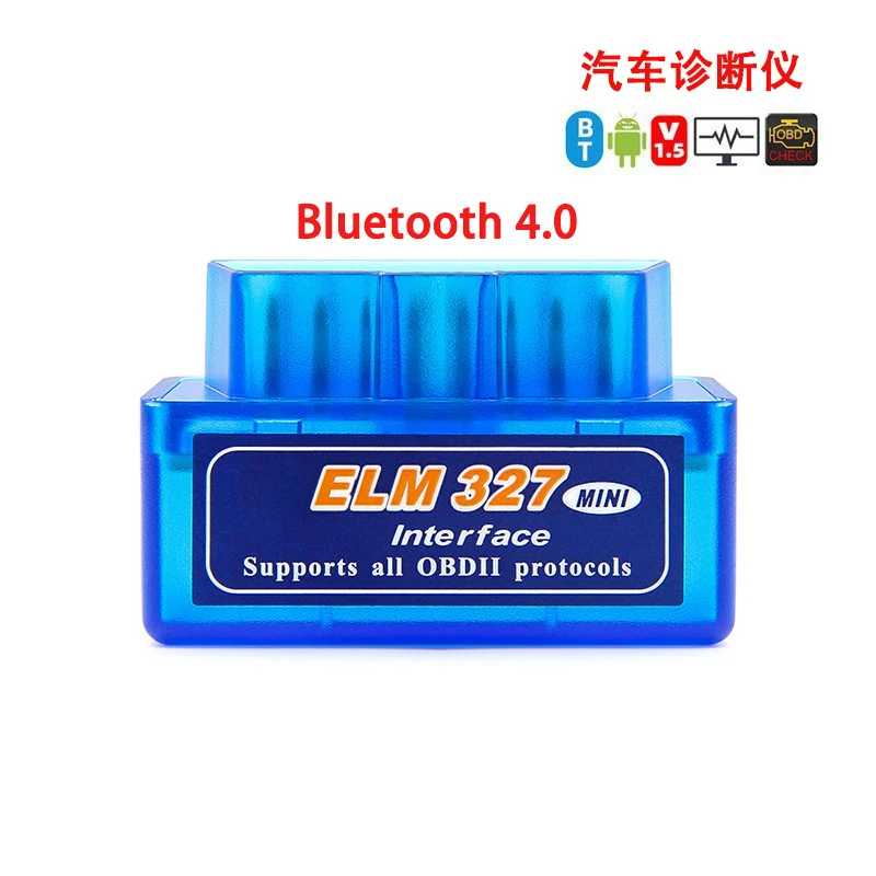 Мини ELM327 Bluetooth V2.1 OBD2 автомобильный диагностический сканер ELM 327 Bluetooth для Android/Symbian для протоколов OBDII Инструмент для ремонта автомобилей