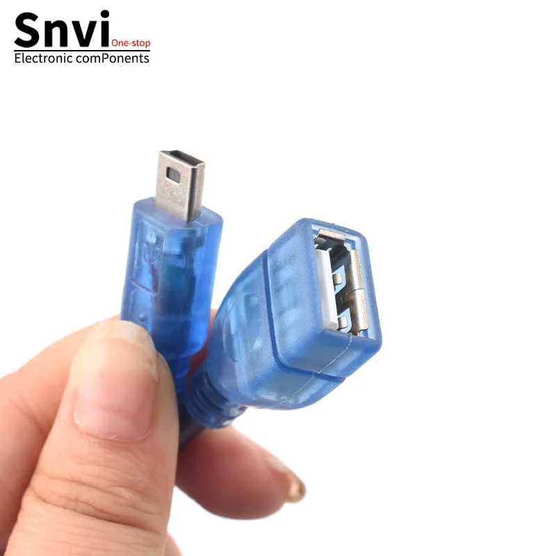 Фотография №5 товара Мини-USB-кабель для передачи данных &mdash; порт Т-образного типа для жестких