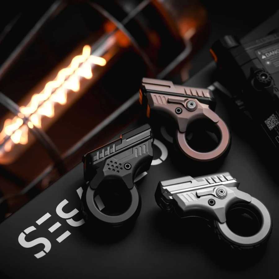 Фотография №5 товара AZu Fidget Slider Toys EDC Alloy Zoom Ratchet Wheel Gyro