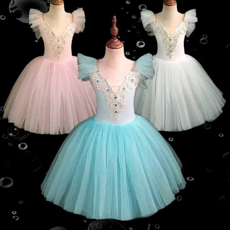 Фотография №2 товара Летнее балетное платье-пачка, наряд для девочек, Vestidos, детский день, танцевальный