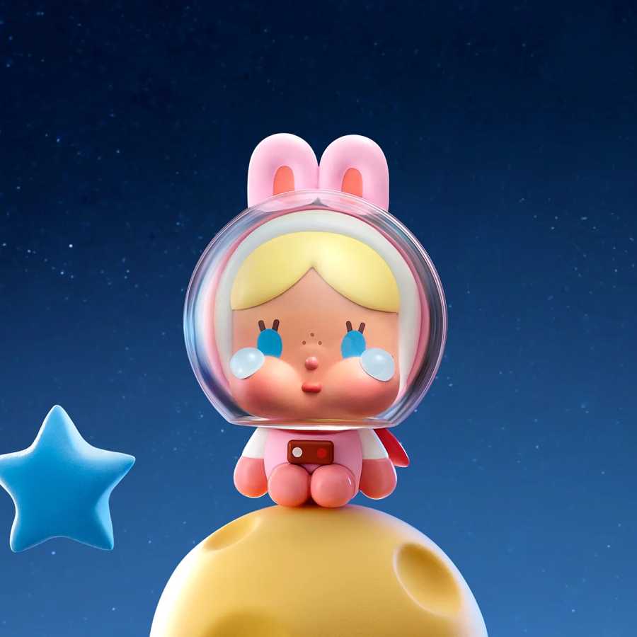 Фотография №1 товара POP MART CRYBABY CRYING TO THE MOON-SITTING SERIES ФИГУРЫ Mystery