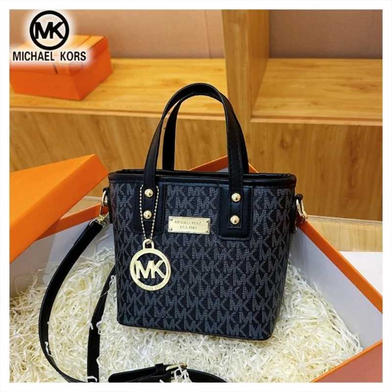 Женская сумка через плечо Michael Kors, модная и повседневная, с классическим принтом MK, мини-сумка для девушек, дорожная сумка. Дорожные сумки