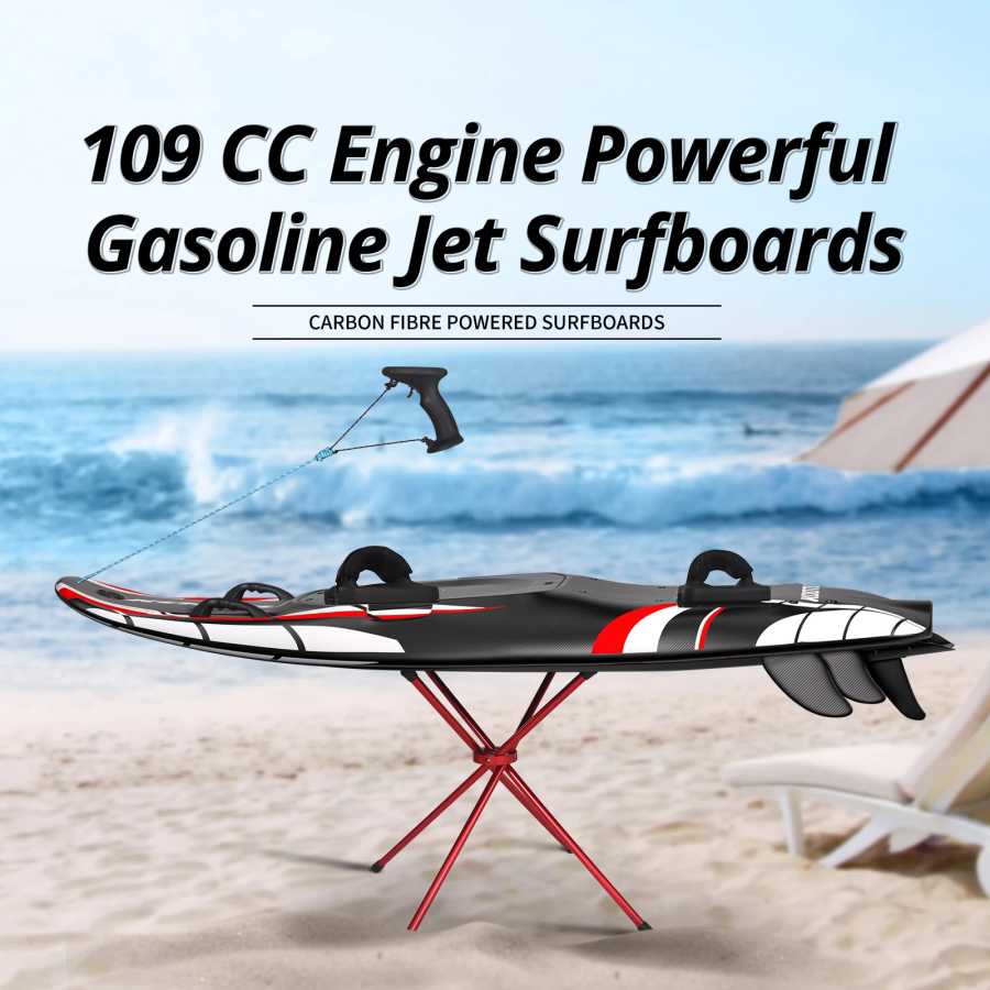 Серфборд KOOTU Power Surfboard Jet, карбоновый корпус, легкий вес, серфборд для серфинга, джетборд с двигателем 109CC. Водные виды спорта