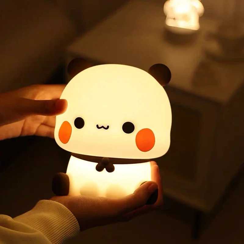 Фотография №5 товара Светодиодный ночник Panda Pat Bubu And Dudu с милыми животными,