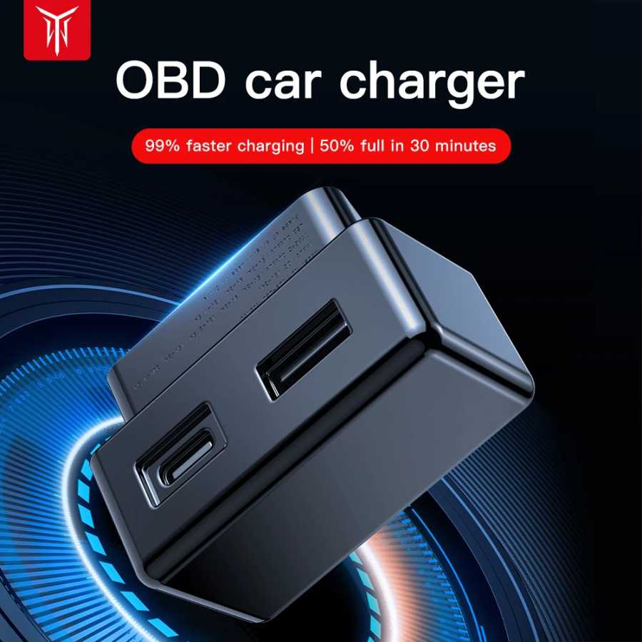 Фотография №1 товара Адаптер OBD для зарядки Tesla Model 3/Y/YL/X/S Highland Juniper, разветвитель