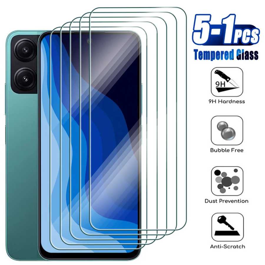 5-1 шт. закаленное стекло для Xiaomi Redmi 8 9 10 12 13 4G 5G 13R 12c 10c 10x 9c 9A 9T 8A Защитная пленка для экрана для Redmi 9AT 