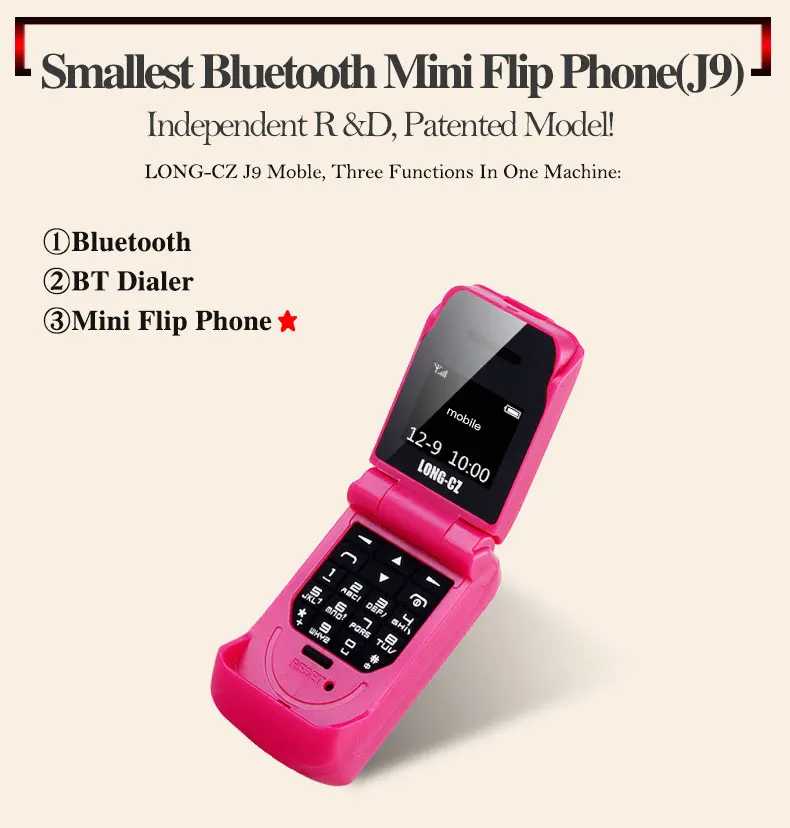 Складной мобильный телефон Palm Finger для детей 2G GMS Ultra Small Size Flip Mobile без приложения Magic Voice Ultra Small Size Flip Mobile Мобильные телефоны