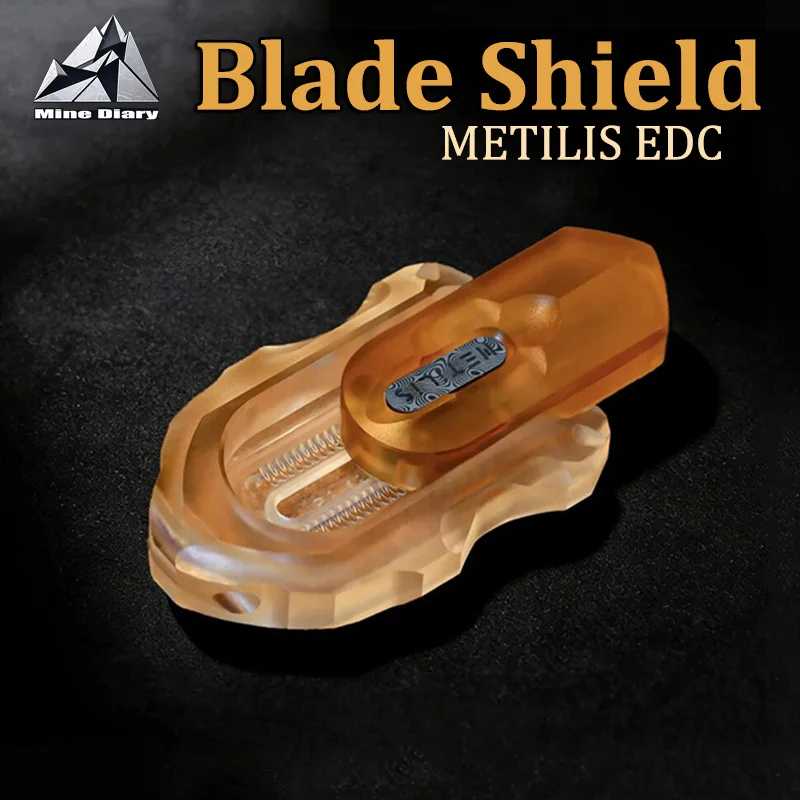 METILIS Blade Shield Fidget Push Slider EDC PEI/PEEK Модная антистресс-игрушка для взрослых, спиннер для снятия стресса, игрушка для концентрации внимания при СДВГ, подарок Игрушки антистресс