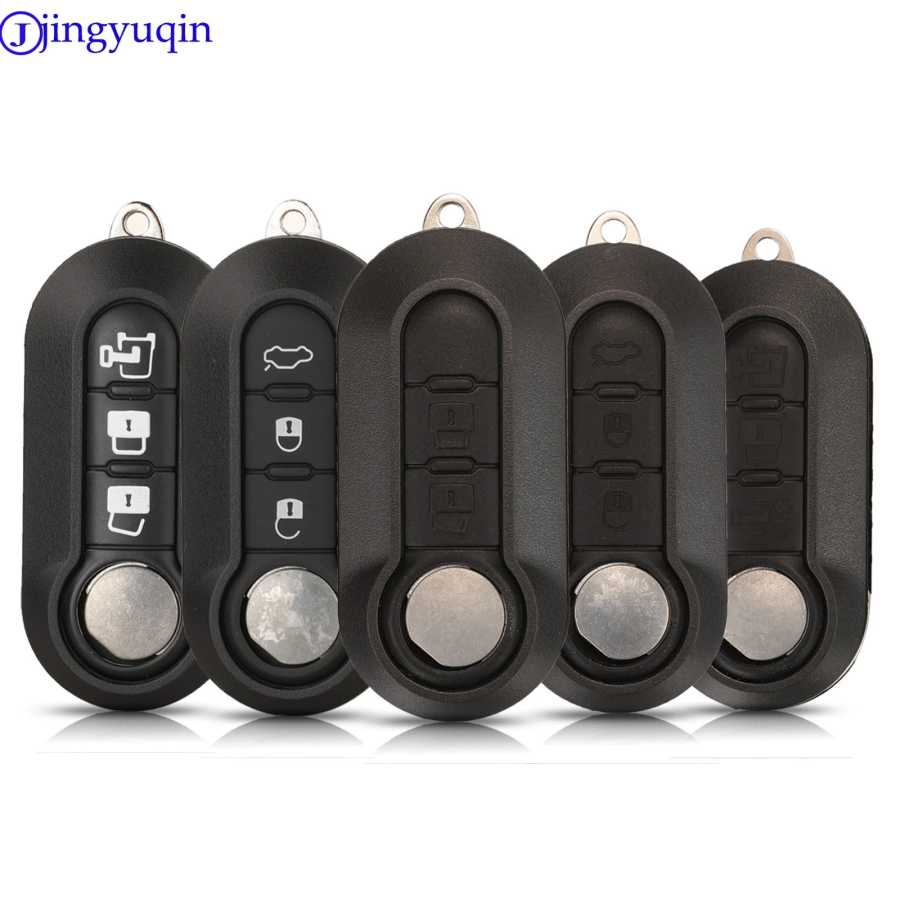 Чехол для дистанционного ключа jingyuqin для Fiat 500Panda Punto Bravo Doblo Peugeot Boxer Citroen, реле Fiat Ducato Lancia Musa Стартеры