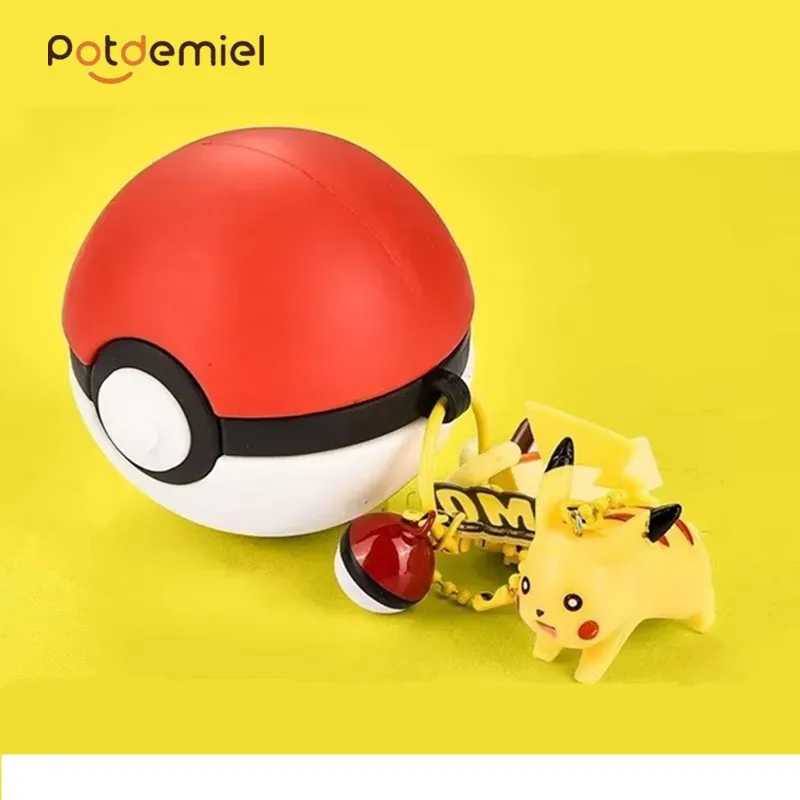 Чехол для наушников Potdemiel Pokemon Pikachu для Samsung Galaxy Buds Core/Live/Pro/FE, силиконовый чехол для беспроводных наушников с брелоком Портативное аудио и видео