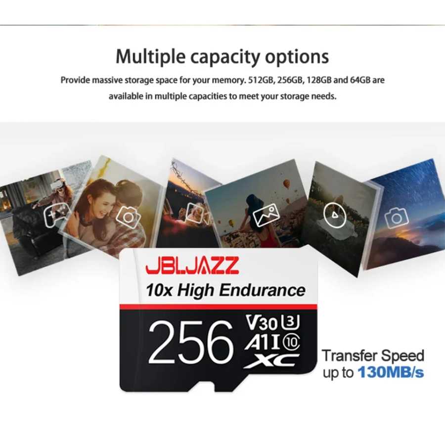 Фотография №5 товара Оригинальная карта памяти Micro SD 512 ГБ, 64 ГБ, 128